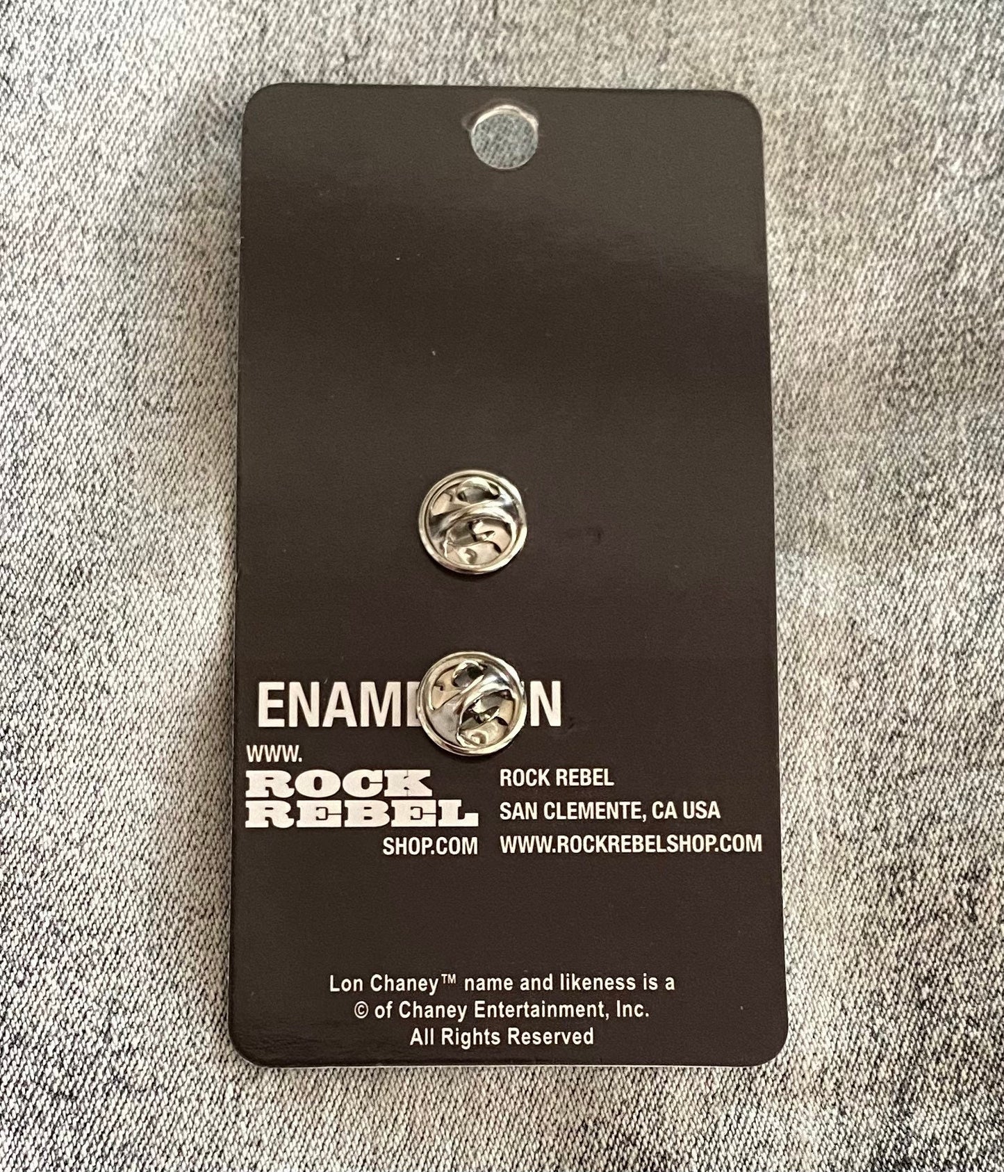 Phantom of the Opera Chaney Entertainment Enamel Pin