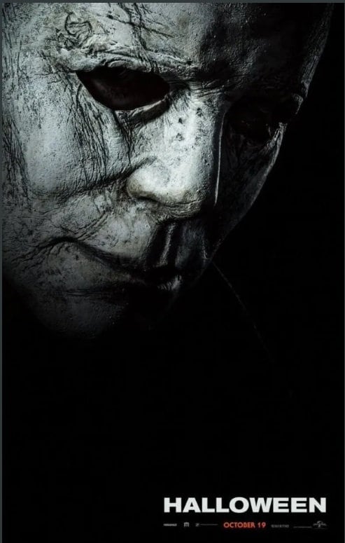 Halloween 2018 Pumpkin Logo Enamel Pin. Michael Myers