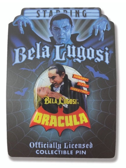 Bela Lugosi Dracula Bites Collectible Enamel Pin