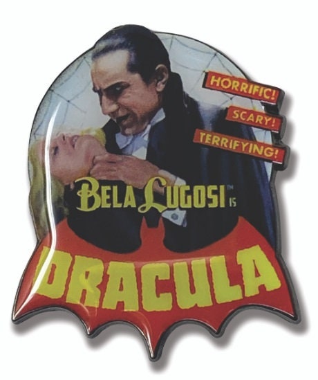 Bela Lugosi Dracula Bites Collectible Enamel Pin