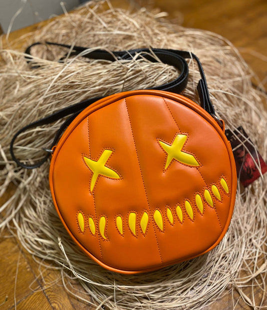 Trick or Treat Sam O Lantern Pumpkin Jack O Lantern Purse, Horror Halloween