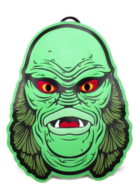 The Creature from the Black Lagoon Face Head Backpack