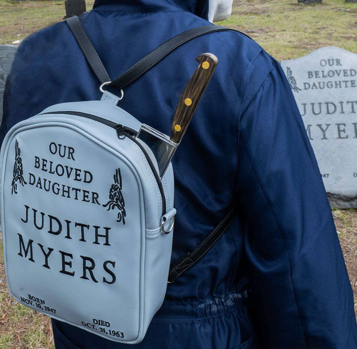 Judith Myers Headstone Convertible Purse Backpack