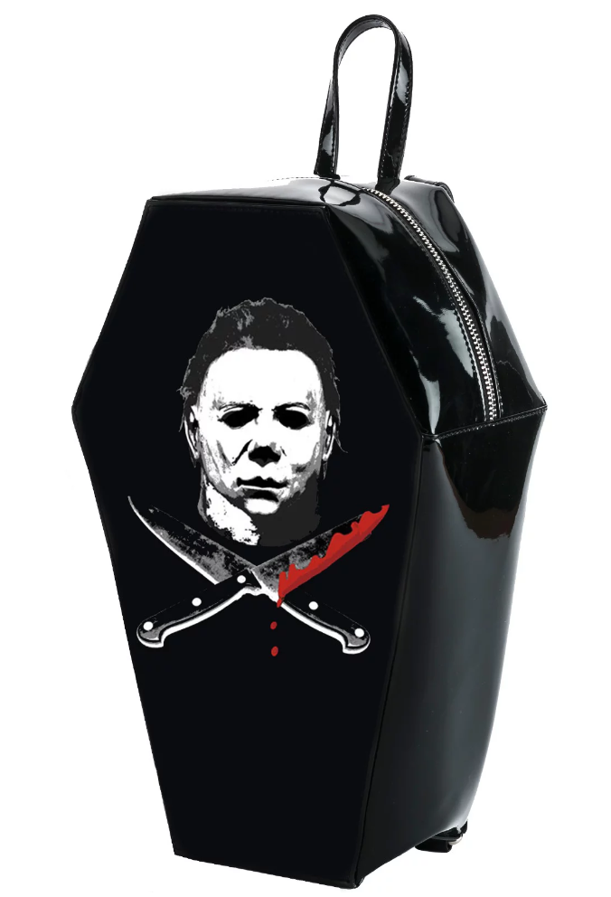 Michael Myers Knives Coffin Backpack