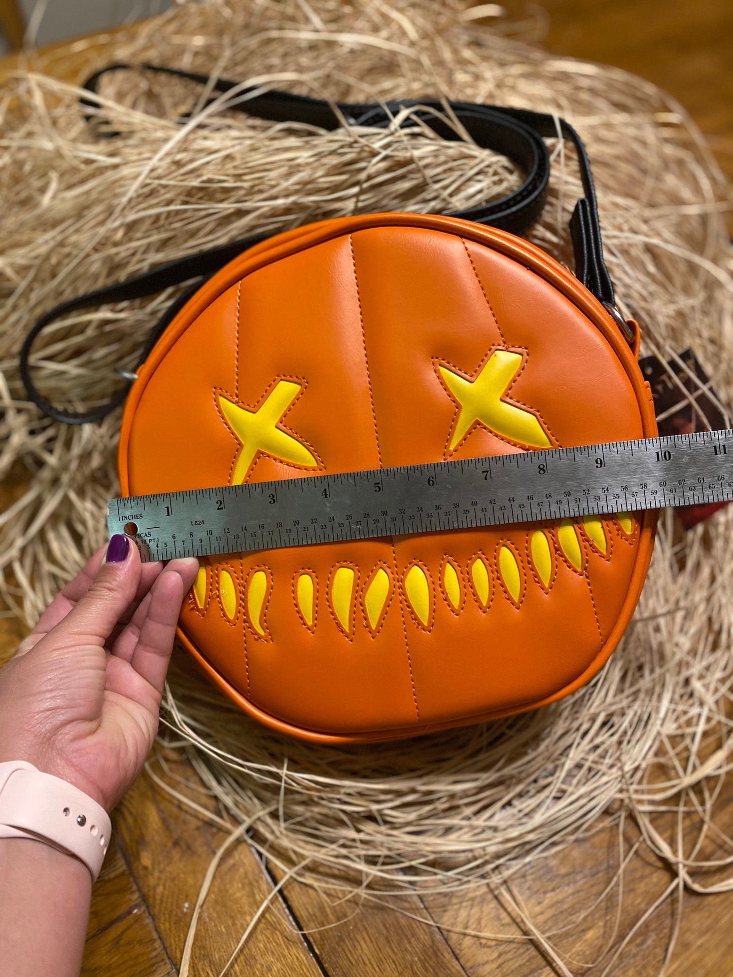 Trick or Treat Sam O Lantern Pumpkin Jack O Lantern Purse, Horror Halloween