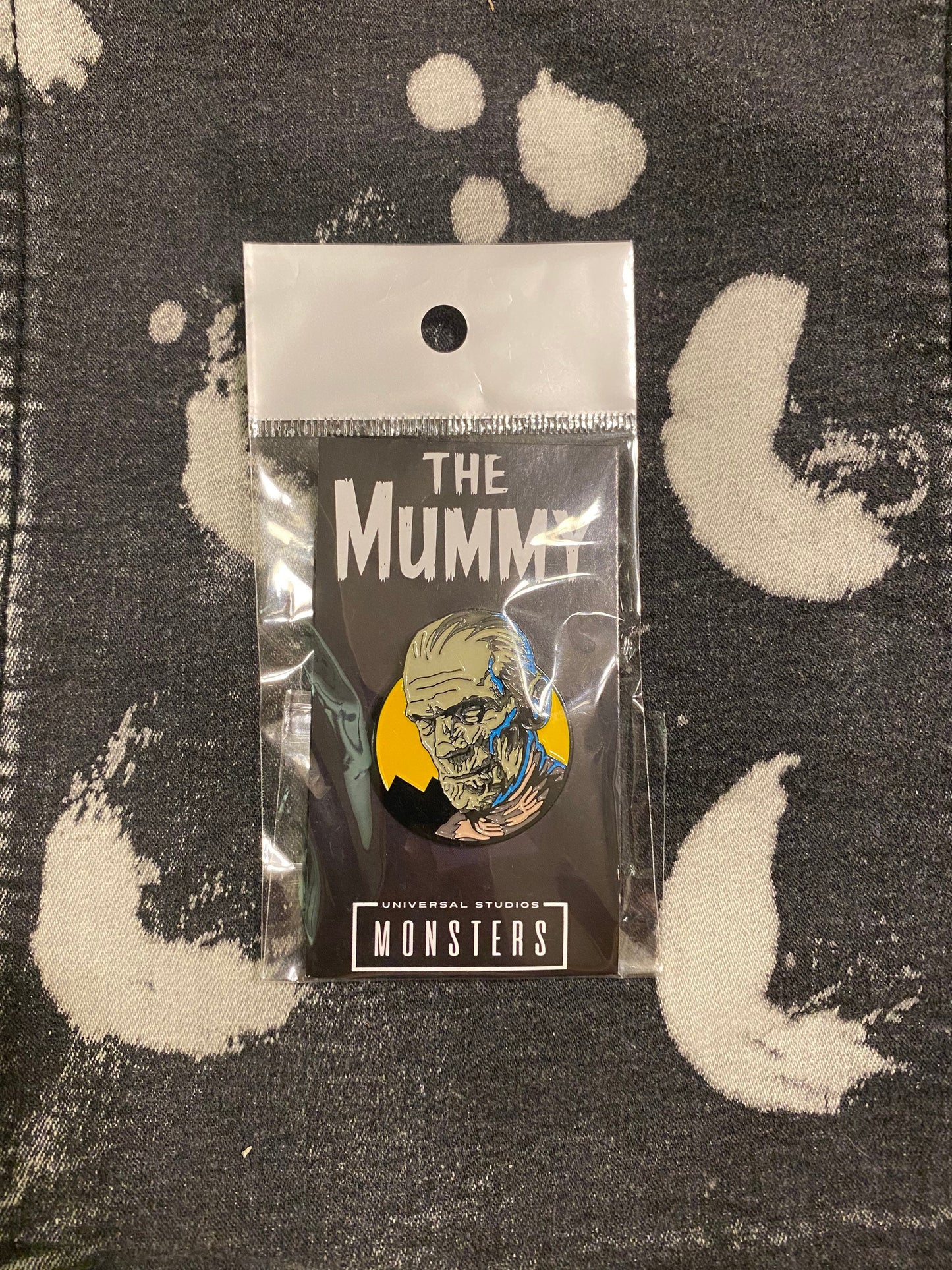 Imhotep The Mummy Universal Studios Classic Monsters Enamel Pin, Horror, Scary Movie, Sci-fi