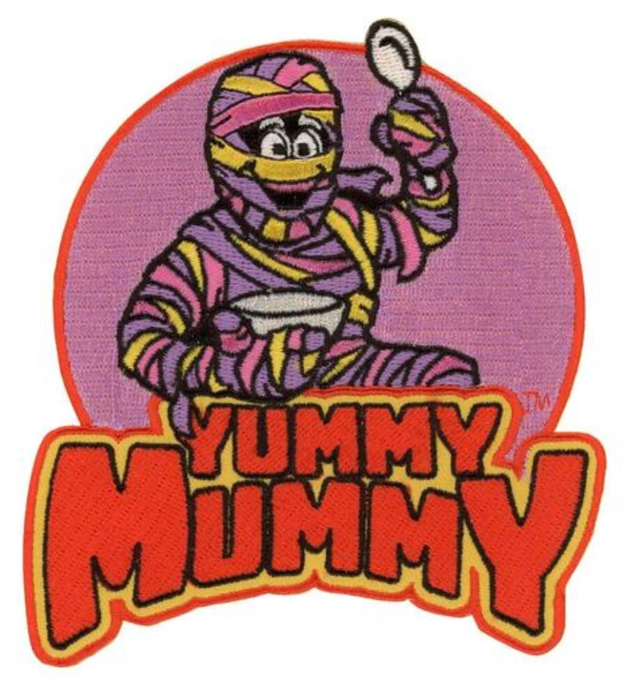 General Mills Yummy Mummy Embroidered Iron On Patch