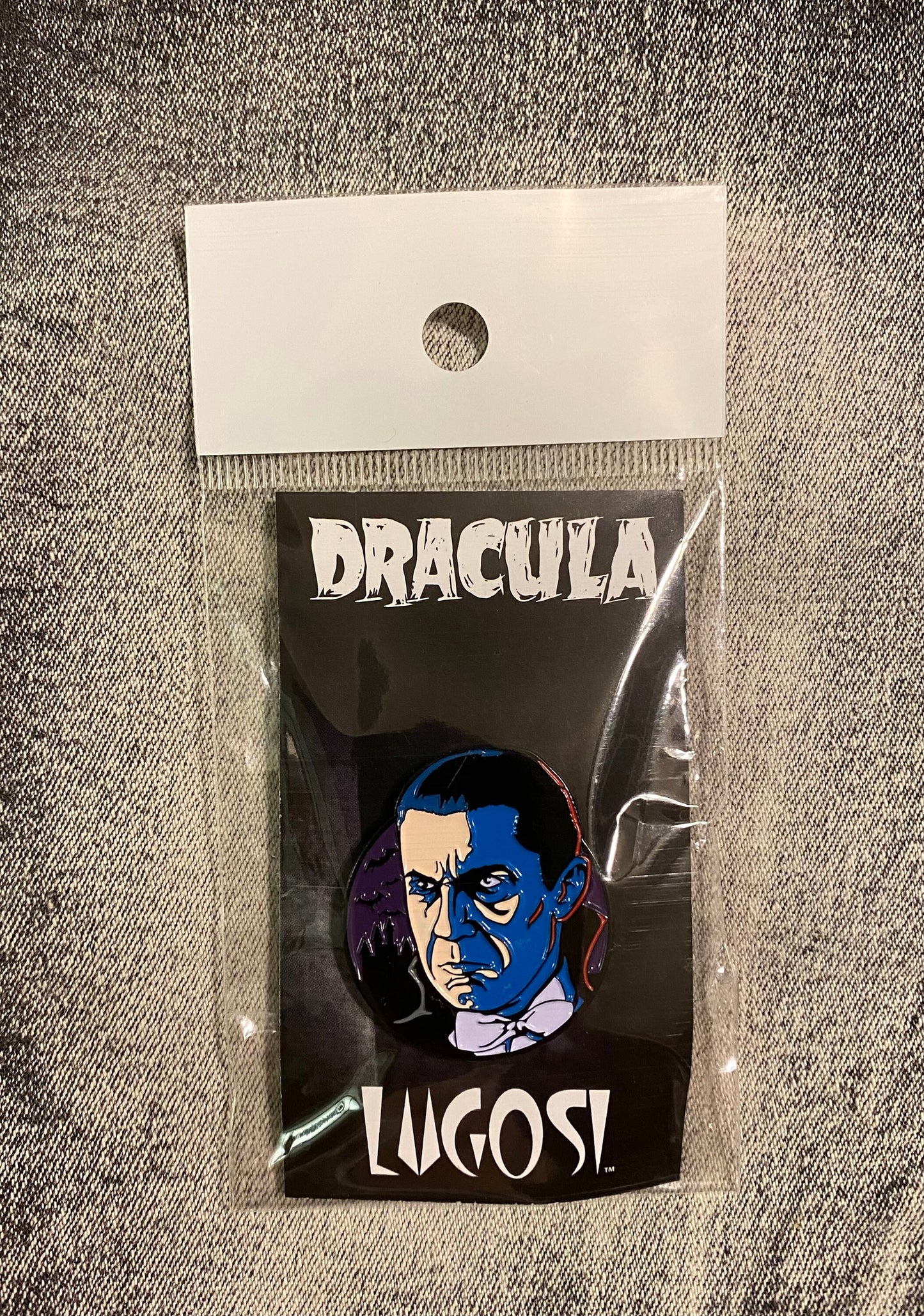 Dracula Bela Lugosi Classic Monsters Enamel Pin, Horror, Scary Movie, Sci-fi