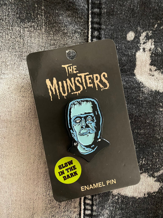 The Munsters Herman Enamel Pin