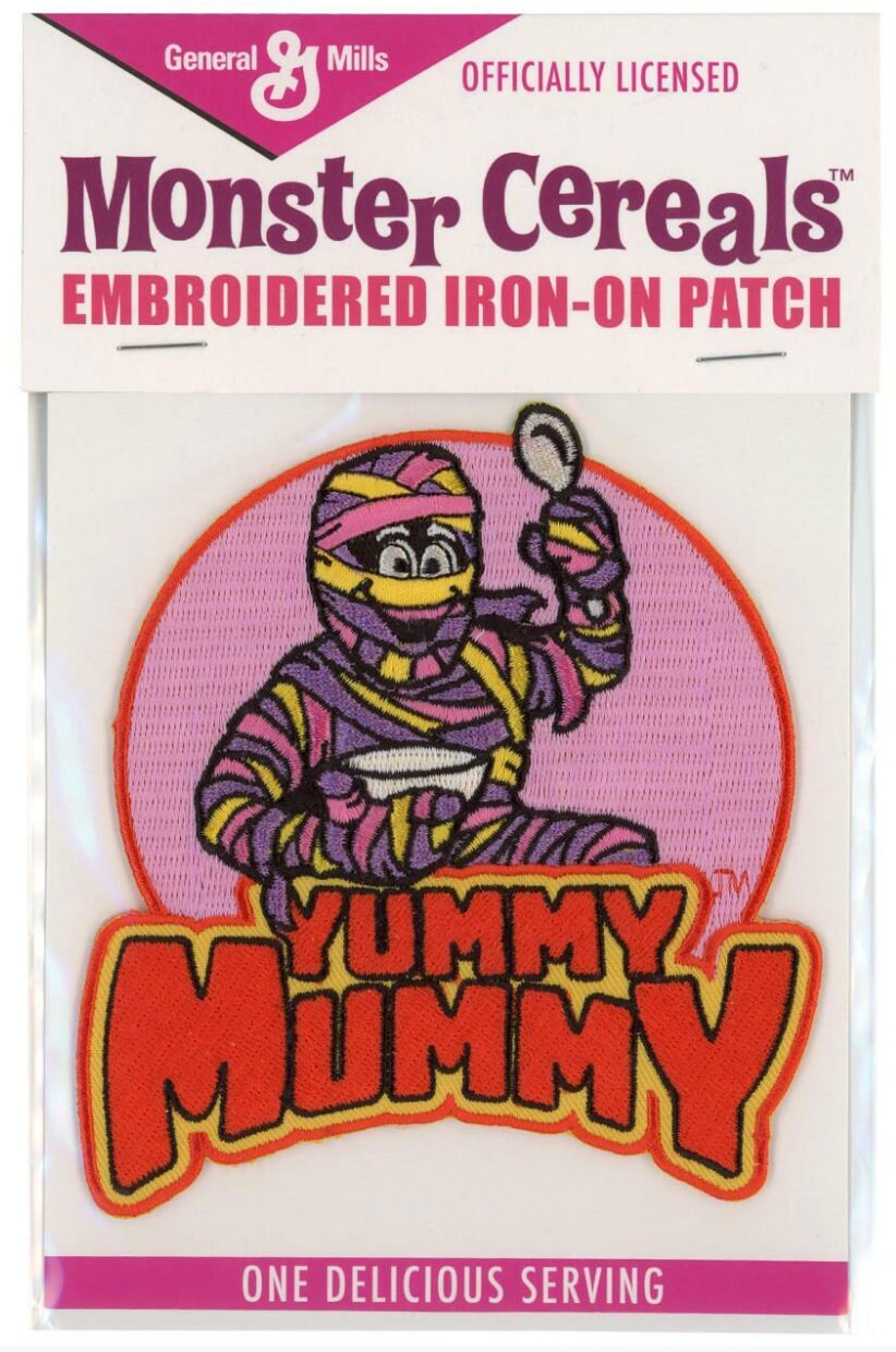 General Mills Yummy Mummy Embroidered Iron On Patch