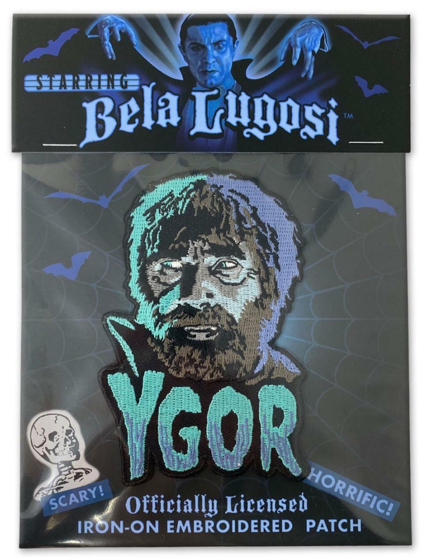 Bela Lugosi Ygor Iron On Embroidered Patch