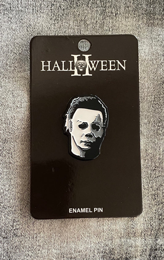 Michael Myer’s Head Tilt Halloween II Enamel Pin