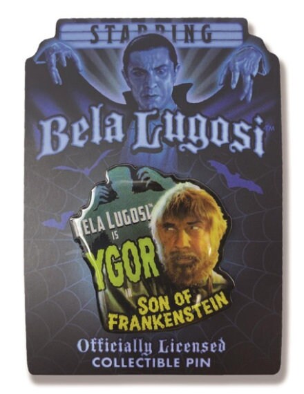 Bela Lugosi is Ygore Collectible Enamel Pin