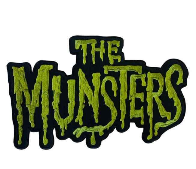 The Munsters Large Embroidered Back Patch