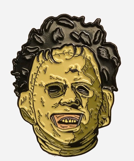 The Texas Chainsaw Massacre Leatherface KillerMask Enamel Pin