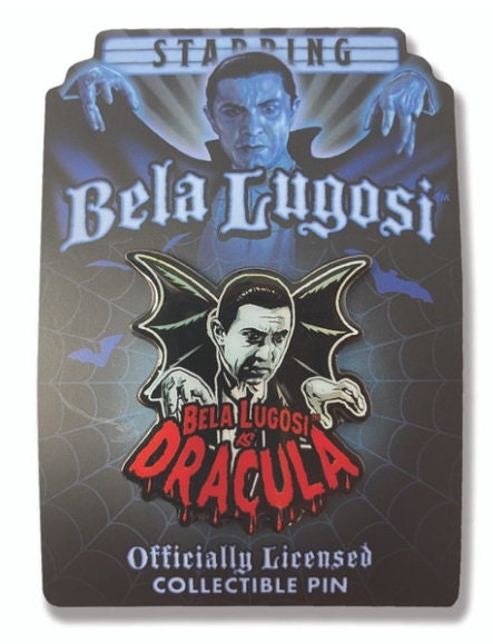Bela Lugosi is Dracula Collectible Enamel Pin