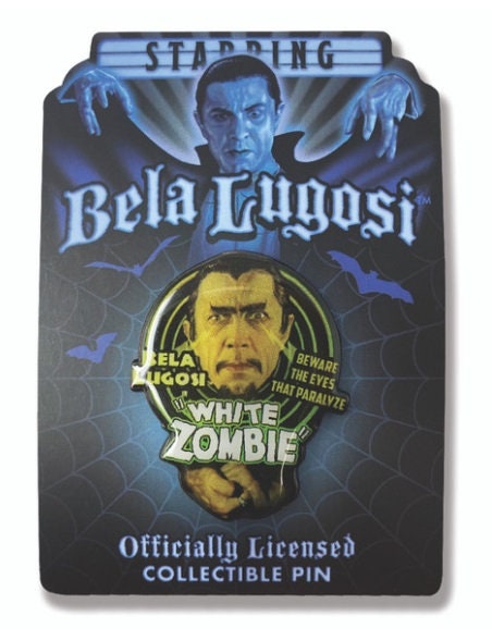 Bela Lugosi White Zombie Collectible Enamel Pin