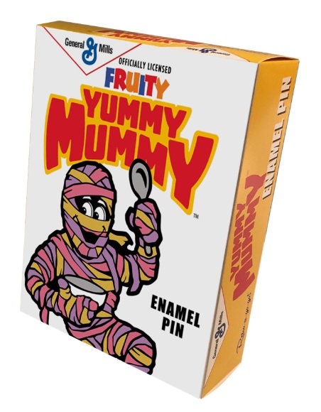 General Mills Yummy Mummy Buddy Collectible Enamel Pin