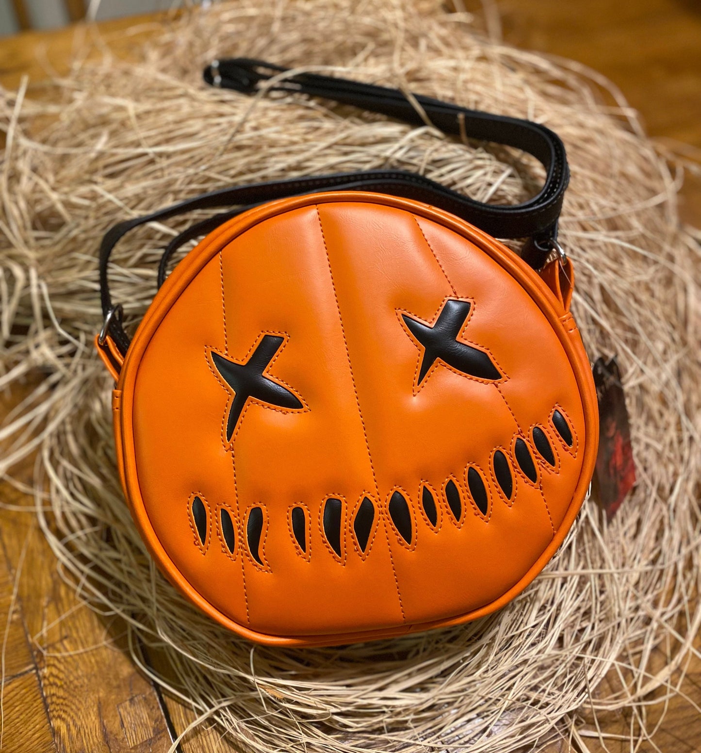 Trick or Treat Sam O Lantern Pumpkin Jack O Lantern Purse, Horror Halloween