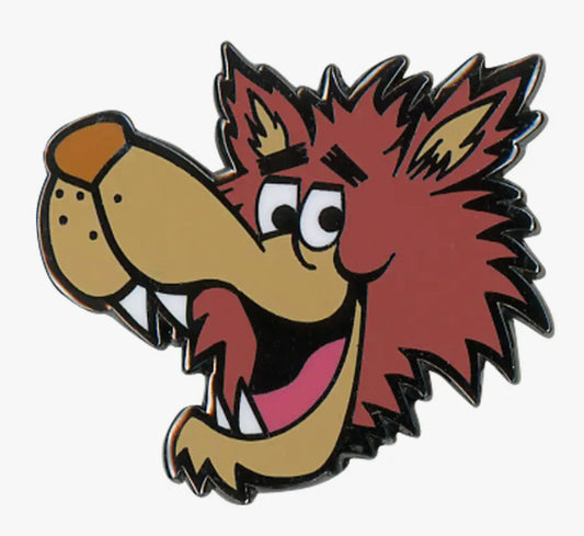 General Mills Frute Brute Head Buddy Collectible Enamel Pin, Wolf, Cereal Mascot