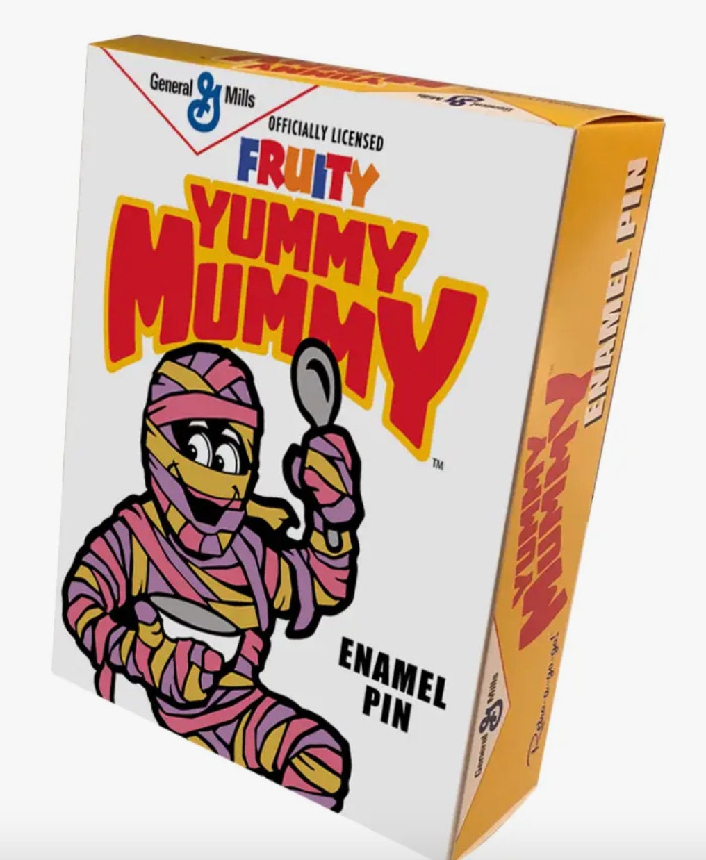 General Mills Yummy Mummy Head Collectible Enamel Pin, Cereal Mascot